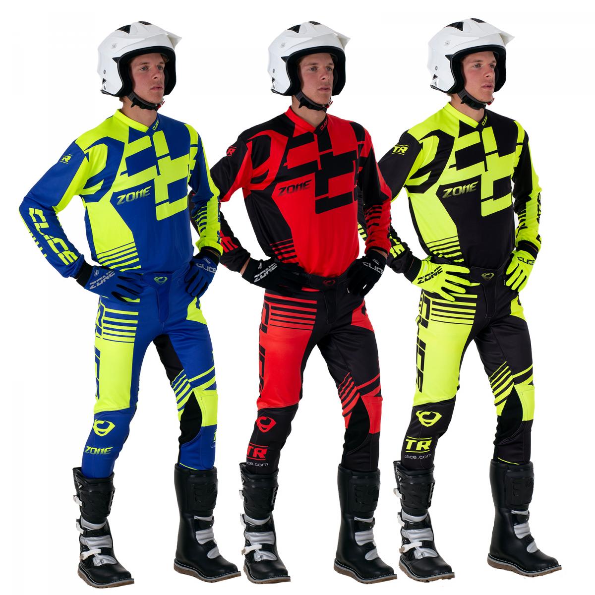 Clice ZONE Pro Competition Trials Riding Shirt- Offroad Clothing | eBay