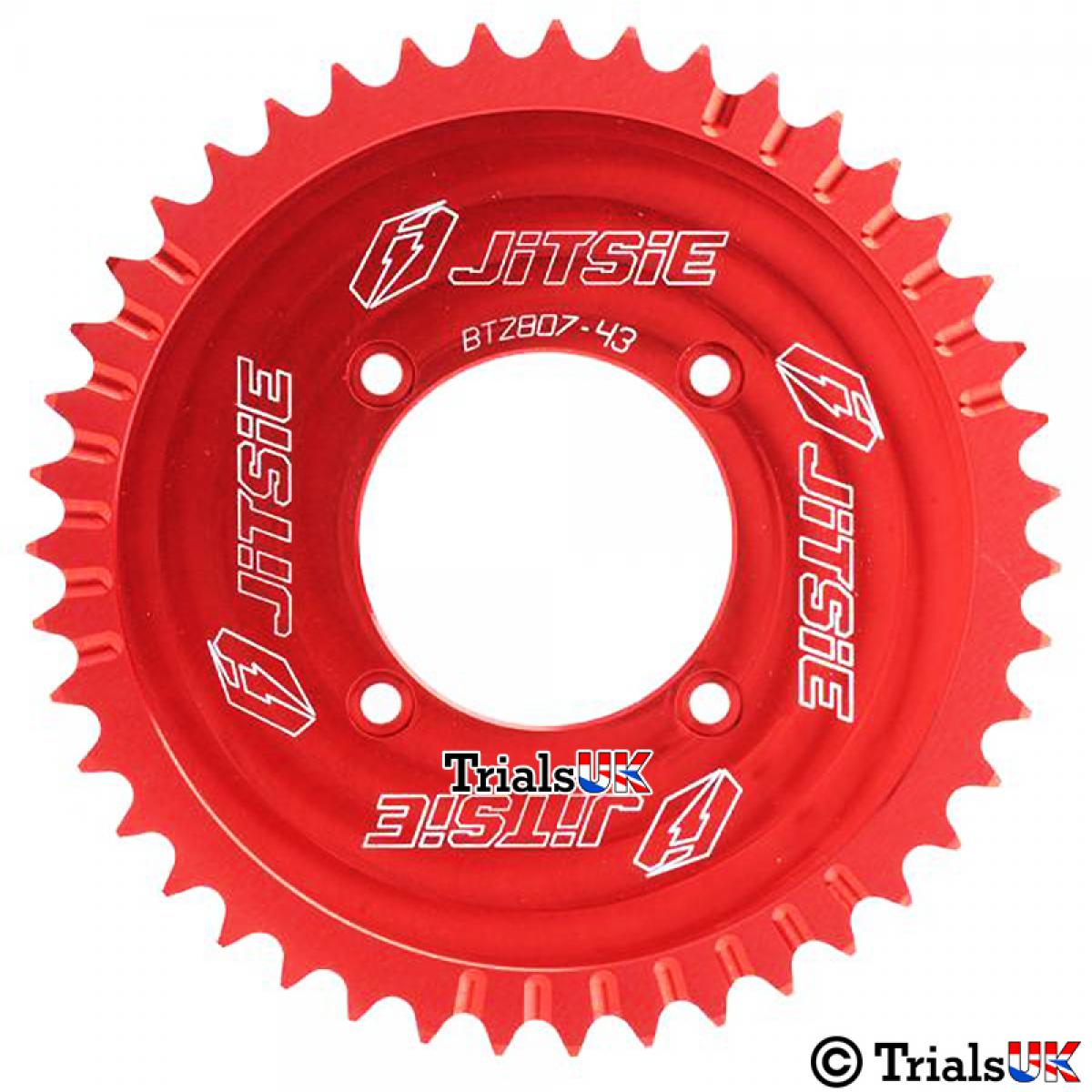 Apico Trials Solid Faced 520 Gauge Rear Sprocket-Beta//Sherco//GasGas//Montesa//TRS