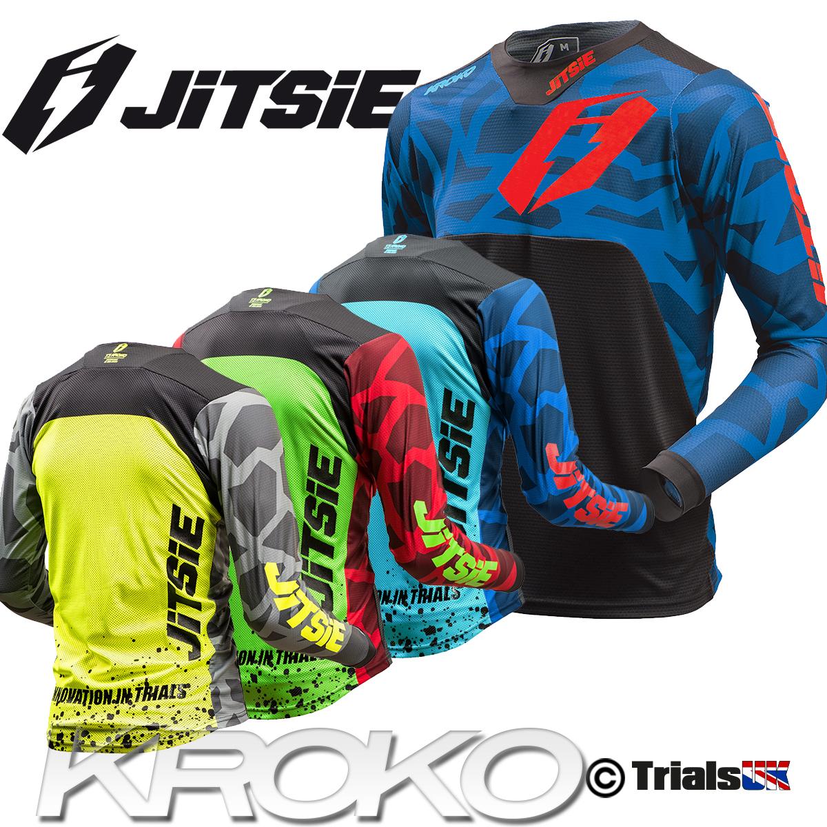 In 2 Colour Ways Jitsie 2019 Limited Edition WAVE Trials Riding Shirt